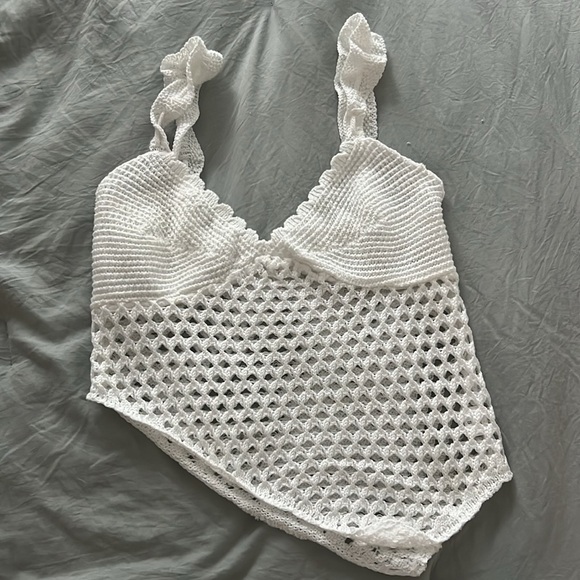 Crochet Knit Skirt Set - Picture 5 of 8